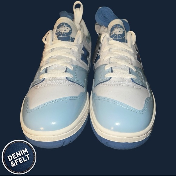 New Balance 550 Chrome Blue/White Men\'s Casual Sneakers/Shoes | NEW/NIB!! main image 8